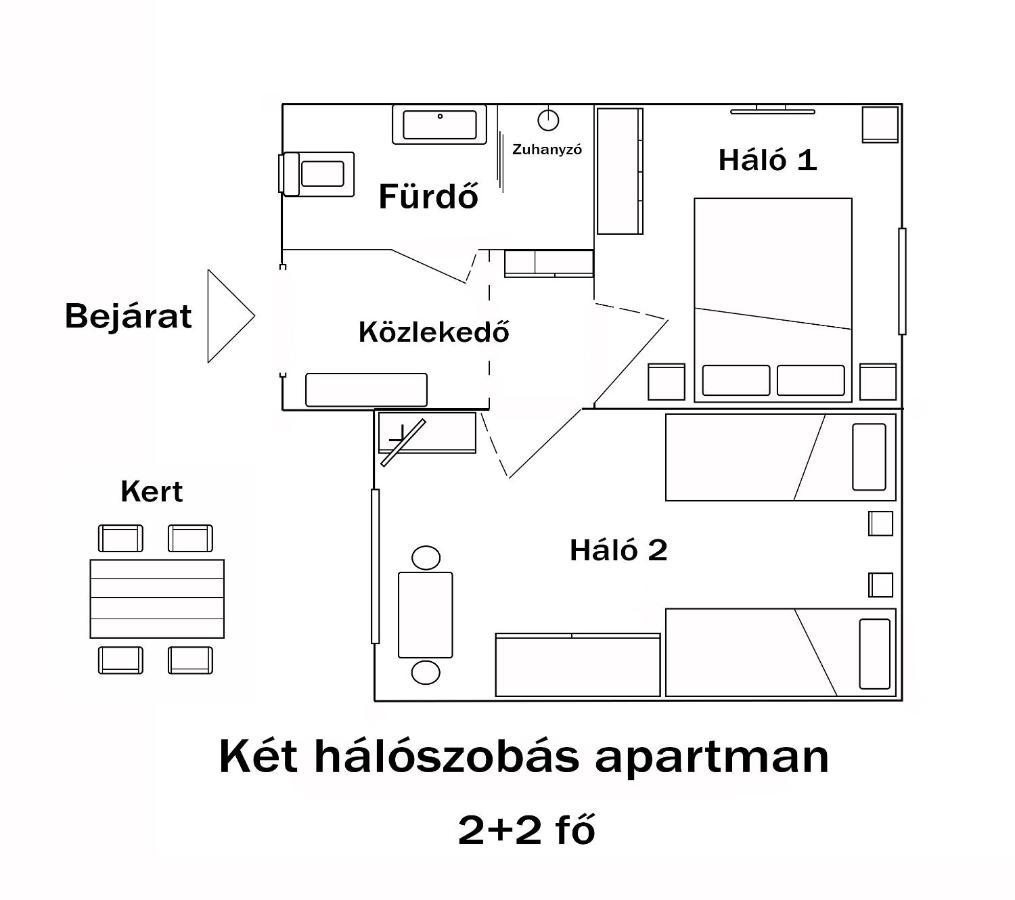 Castle Garden Apartman Eger Zewnętrze zdjęcie